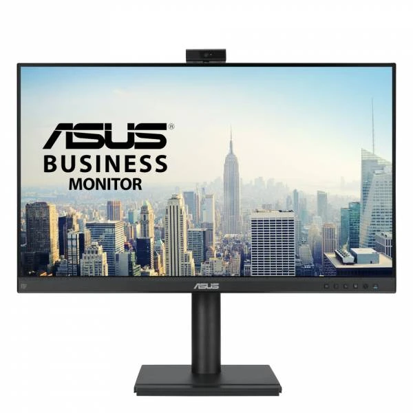 ASUS BE249QFK Monitor 23.8" IPS 100Hz Full HD 5ms Multimediale Pivot Webcam HDMI/DisplayPort/VGA